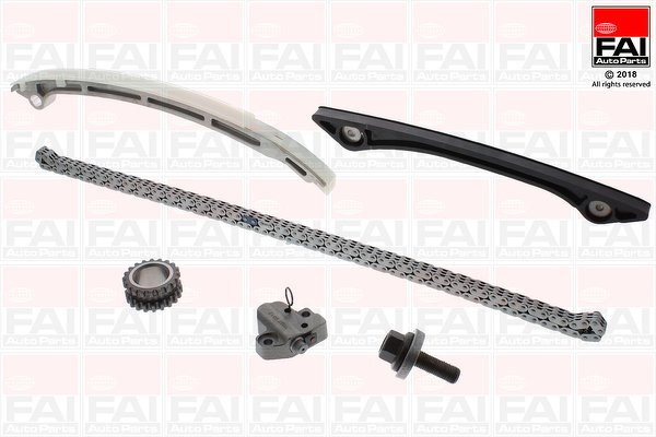 Комплект цепи грм ford focus iiis-maxmondeo 2.0 (без прокладок и сальников) FAI AUTOPARTS, TCK288NG